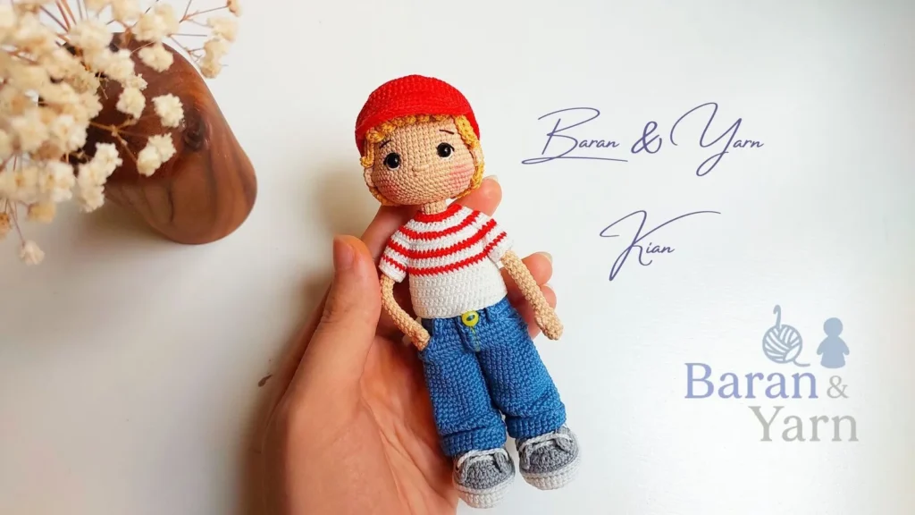 Kian crochet handmade boy